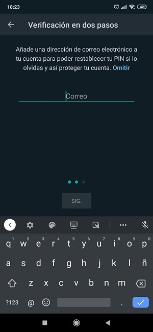 Imagen verificación en dos pasos